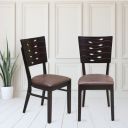 @home By Nilkamal Fern Solid Wood Dining Chair Set  ...