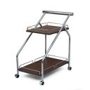 @home by Nilkamal Ivan Serving Cart (Brown)...