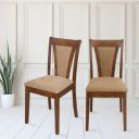 @home By Nilkamal Jewel Solid Wood Dining Chair Set  ...