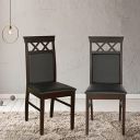 Nilkamal Mauna Solid Wood Dining Chair Set of 2 in Dark Cappucino Finish...