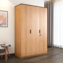 @home By Nilkamal Milford 3 Door Engineered Wood Wardrobe...