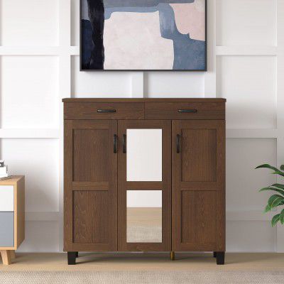 [Extra Rs 4500 OFF] @home By Nilkamal Mitzi Big Shoe Rack (Espresso)