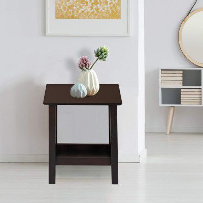 @home By Nilkamal Rory Side Table (Dark Cappucino)