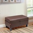 @home by Nilkamal Russ Big Ottomon with Storage...