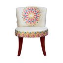 @home By Nilkamal Tradition Fabric Chair (Beige)...