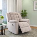 @home By Nilkamal Vivo 1 Seater Fabric Manual Rocker  ...
