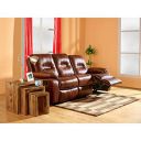 @home By Nilkamal Wilson Three Seater Recliner (Caramel)...