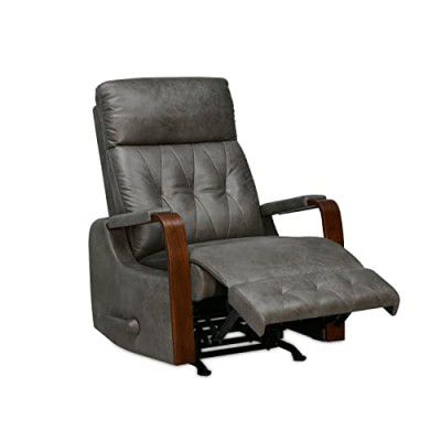 @home by Nilkamal Woodbridge 1 Seater Fabric Manual Recliner