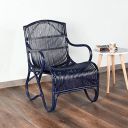 @home By Nilkamal Yale Arm Chair (Blue)...