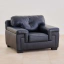 Home Center (Refurbished) Akron Fabric 1-Seater Sofa...