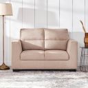 Home Centre 2 Seater Ellora Fabric Sofa| Fabric Sofa| (Beige) |Two Year Warranty...