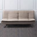 Home Centre 3 Seater Polyester Faith Fabric Sofa Cum Bed (Beige)...