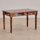 Home Centre 4 Seater Kian Sheesham Wood Dining Table | Sheesham Wood Dining Tables for Dining Room|(Brown) 1 Year Warranty...