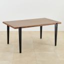 Home Centre 6 Seater Ajax Mango Wood Dining Table | Mango Wood Dining Tables for Dining Room|(Brown) 1 Year Warranty...