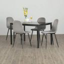 Home Centre Allen 4-Seater Dining Table with Chairs...