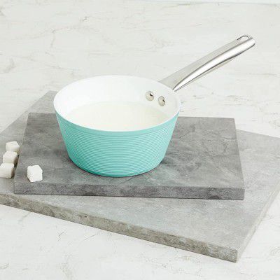Home Centre  Aluminium Milk Pan Without Lid - 17cm