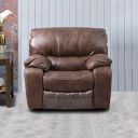 Home Centre Apollo Faux Leather 1-Seater Recliner - Brown...