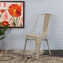 Home Centre Austin Stainless Steel Chair - Grey...