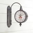 Home Centre Casablanca Metal Wall Clock - 32.5x38.5cm...