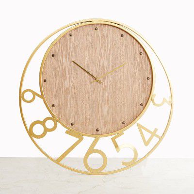 Home Centre Casablanca Solid Round Wall Clock