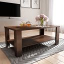 Home Centre Clary- Brown Solid Engineered Wood Center Table...