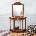 Home Centre Dari Console with Mirror - Rich Brown...