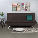 Home Centre Faith Fabric Three Seater Sofabed Mocha (Brown)...