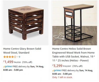 Home Centre Furniture at Minimum 70% off