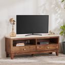 Home Centre | Giza | Solid Wood | Marble Top | TV Units | Brown | 1 Year Warranty...