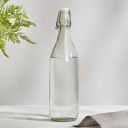 Home Centre - Glass Water Bottle with Stopper - 1L ...