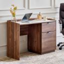 Home Centre | Hadley | Study and Office Tables | Engineered Wood | Brown | 1 Year Warranty...
