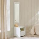 Home Centre Helios Alton Dresser Mirror with Drawer - White...