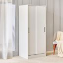 [Extra ₹7075 OFF] Home Centre | Helios Alton | Engineered Wood | 2 Door Sliding Wardrobes | White | 1 Year Warranty...