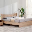 Home Centre Helios Alton King Bed - Brown...