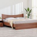 Home Centre Helios Amberly King Bed |Engineered Wood King Bed| (Brown) |1 Year Warranty...