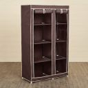 Home Centre Helios Archer Fabric Collapsible Two Door Wardrobe...