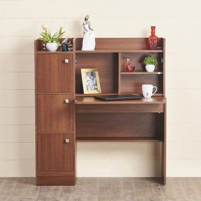 Home Centre Helios Darice Walnut Engineered Wood Study Table