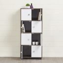 Home Centre Helios Krescent Brown Engineered Wood 8 Door Storage Unit, Walnut, 23 * 15 * 55 inches (Helios KRESCENT 8 Door)...