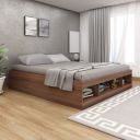 Home Centre Helios Lewis Bronx King Bed with Box Storage...