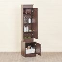 Home Centre Helios Lewis Engineered Wood Dressing Table with Mirror, Walnut, 21 * 12 * 70 inches (Helios-HC DT-02)...