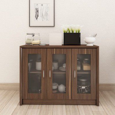 Home Centre Helios Lewis Mensola Walnut Engineered Wood Side Board