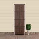 Home Centre Helios Lewis Scarlet Flexi 8 Door Cabinet- Walnut Dark...
