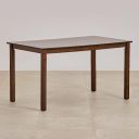 Home Centre Helios Lia Rubber Wood 6-Seater Dining Table - Walnut Brown...