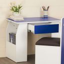 Home Centre Helios Oregon Kids Study Table - Blue and White...