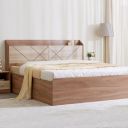 Home Centre Helios Reynan Cannes King Bed |Engineered Wood with Hydraulic Bed King Bed| (White) |1 Year Warranty...