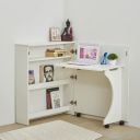 Home Centre Helios Reynan Folding Study Desk - White...