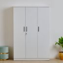 Home Centre Helios Reynan Nxt 3-Door Wardrobe - White...
