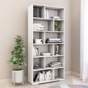 Home Centre Helios Reynan White Engineered Wood Bar Cabinet Curio...