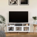 Home Centre | Helios Soho | Engineered Wood | TV Units | Small TV Unit | White | 1 Year Warranty...
