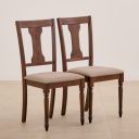 Home Centre Helios Zoe Set of 2 Fabric Dining Chairs - Brown...